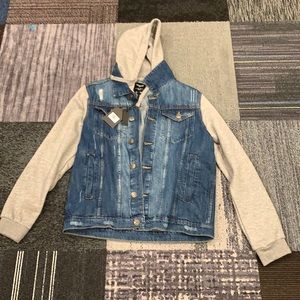 Hooded Jean Jacket